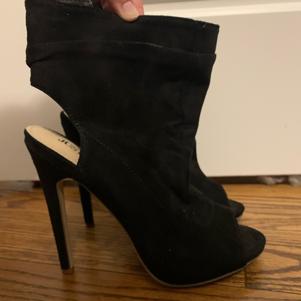 JustFab Heeled Booties!